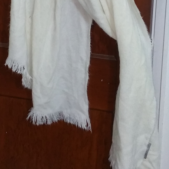 American Eagle Womens ShawlWrap BlanketScarf White - Picture 2 of 4